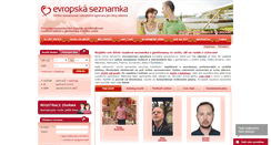 Desktop Screenshot of evropska-seznamka.cz
